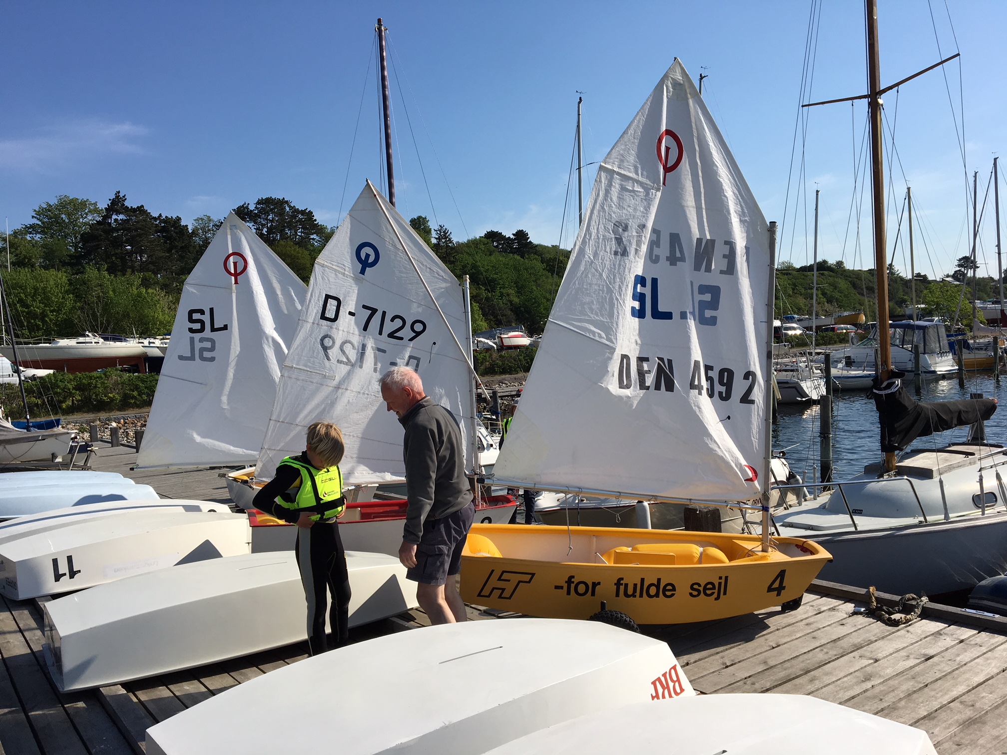 17:30 Junior-sejlads klargøring